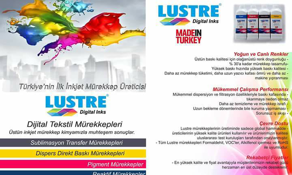 Сублимационные чернила Lustre (Люстре)