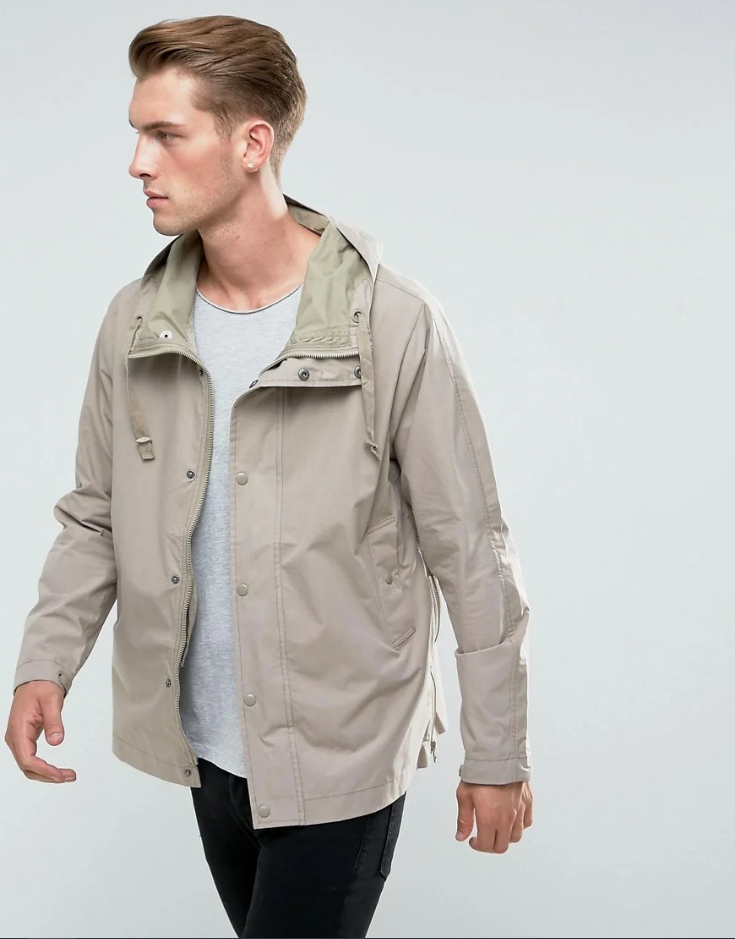 Повседневная куртка из ткани