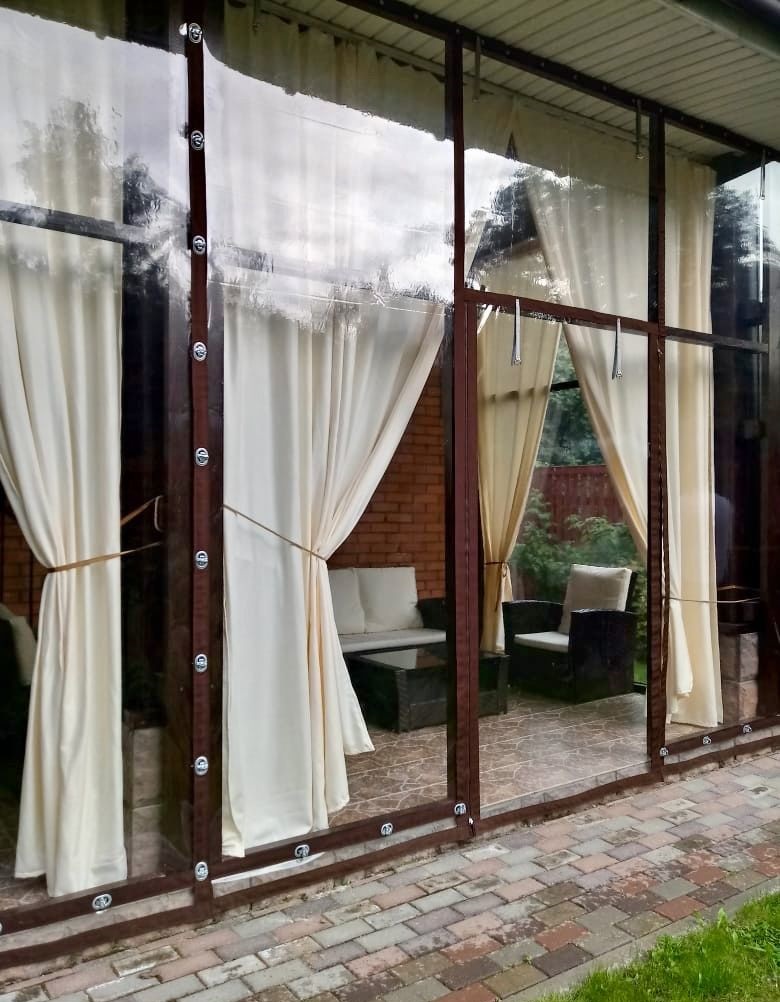 Выбираем шторы для веранды по материалу, цвету и форме