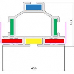 Fabreex 2-side ALU PRO 45
