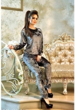 удобная и красивая одежда из трикотажа Бархат Стрейч