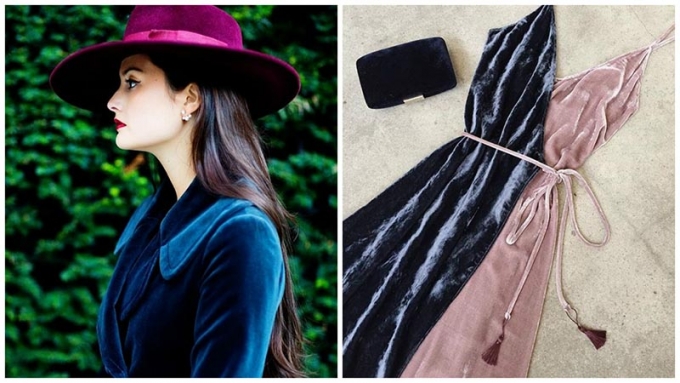 Платья и одежда из трикотажа Бархат Стрейч